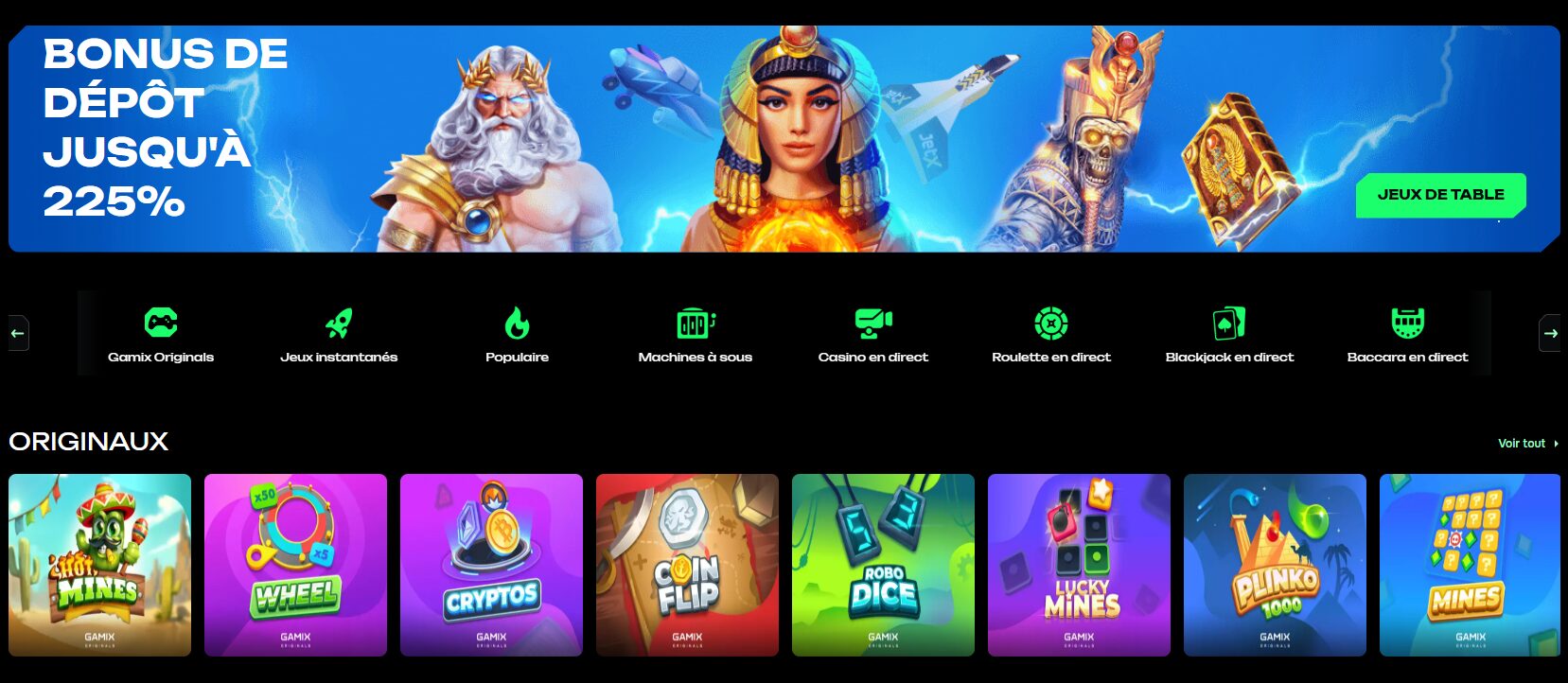 GamixBet Casino 1752322040427